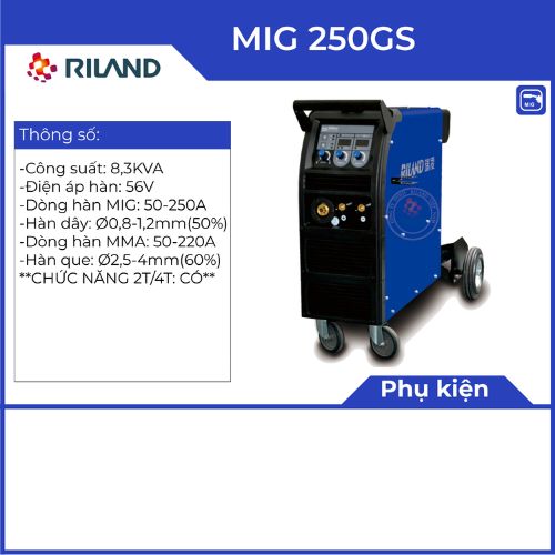 Máy hàn Mig RILAND MIG 250GS